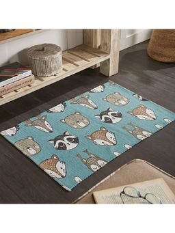 Mona B - Abstract Multi-Color Rug (2x3 Feet)