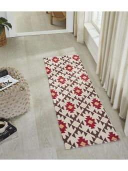 Mona B - Ethnic Multi-Color Rug (1.83x6 Feet)