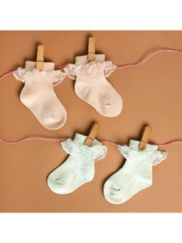 Kicks and Crawl - Frill and Twirl Socks (Pack of 2)