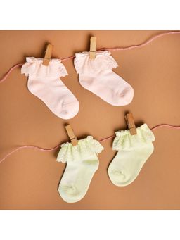 Kicks and Crawl - Little Ruffle Socks (Pack of 2)