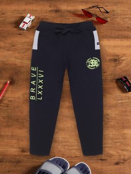 3PIN - Boys Cotton Stylish Comfy Joggers - Black