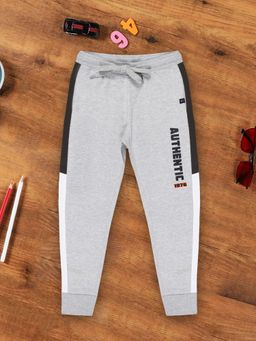 3PIN - Boys Cotton Stylish Comfy Joggers - Grey