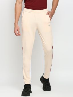 FITZ - Cotton Polyester Slim Fit French Terry Knit Joggers For Mens - Pink