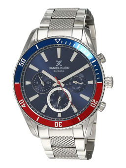 Daniel Klein - Analog Blue Dial Men Watch- DK12134-6