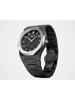 D1 Milano - Men Moonglade Polycarbonate Black Analog Dial Watch (PCBJ14) (M)