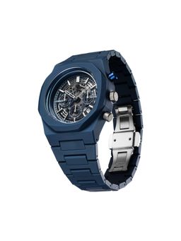 D1 Milano - Men Model B Polychronic Navy Blue Chronograph Dial Watch (PHBJ12) (M)