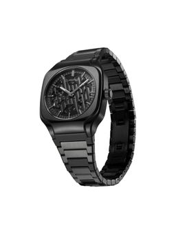 D1 Milano - Men Soot Depth Square Black Analog Dial Watch (SLBJ02) (M)