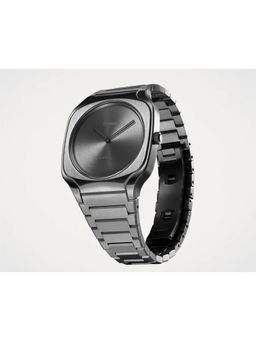 D1 Milano - Men Frame Square Grey Analog Dial Watch (SQBJ11) (M)