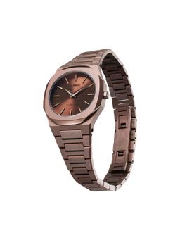 D1 Milano - Women Chocolush Ultra Thin Brown Analog Dial Watch (UTBL38) (M)