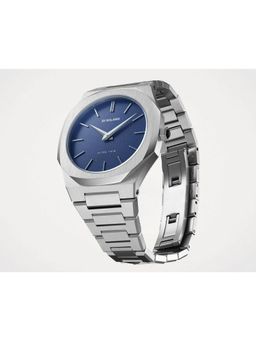 D1 Milano - Men Ultra Thin Navy Blue Analog Dial Watch (UTBU01) (M)