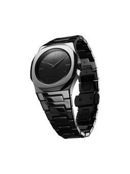 D1 Milano - Men Mirror Ultra Thin Black Analog Dial Watch (UTBU09) (M)