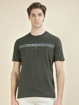 Cantabil - Solid Olive T-Shirt