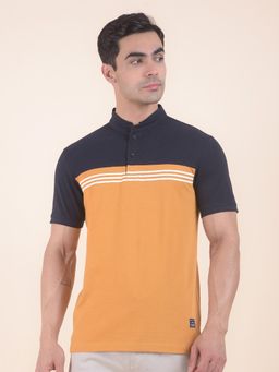 Cantabil - Colorblock Yellow T-Shirt