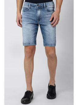 Peter England - Men Blue Shorts
