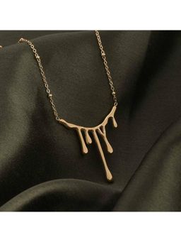 Palmonas - Women Golden Spill Necklace