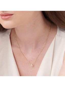 Palmonas - Women Small A Letter Necklace