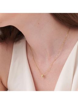 Palmonas - Women Small B Letter Necklace
