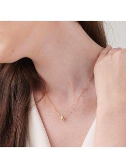 Palmonas - Women Small K Letter Necklace