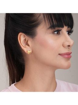 Palmonas - Women Heart Rays Stud Earrings