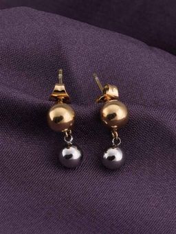 Palmonas - Women Minimalist Gold and Silver Drop Earrings