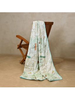 Cutie & Boo - Multi-Color Baby It's Wild WorldReversible Blanket