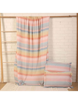 Cutie & Boo - Pink Ooh La Llama Fitted Sheet with 1 Pillow Cover