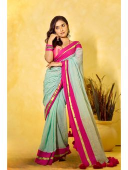 Eternity by Sakshi - Blue Rang Saree