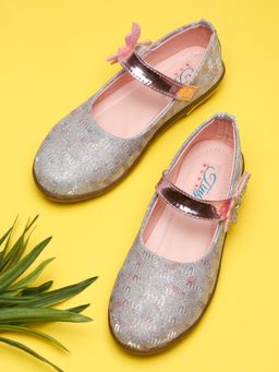 Tiny Bugs - Pink Girls Party Wear Ballerina