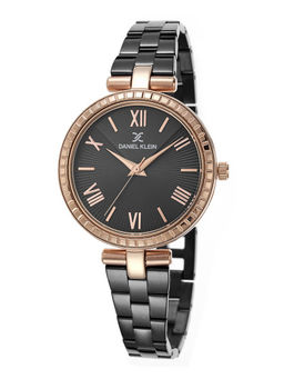 Daniel Klein - Analog Black Dial Women's Watch-DK.1.12487-5