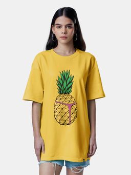 The Souled Store - Brooklyn Nine-Nine Pineapple Boyfriend T-Shirt