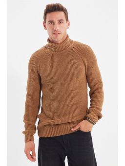 Trendyol - Man Brown Sweater