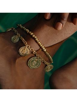 ARVINO - Molten Amorphous Bead Anklet