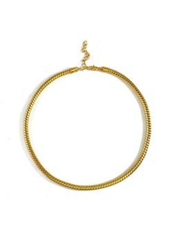 ARVINO - Molten Gold Snake Men'S Chain In 92.5 Sterling Silver