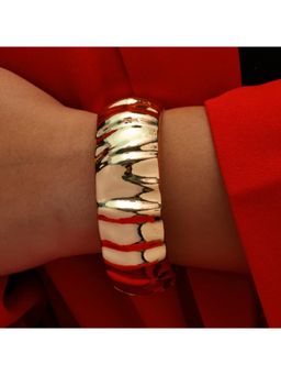 ARVINO - Golden Twine Openable Cuff Bangle