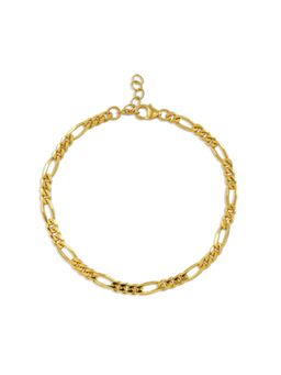 ARVINO - Retro Flat Link Chain Bracelet In 92.5 Sterling Silver