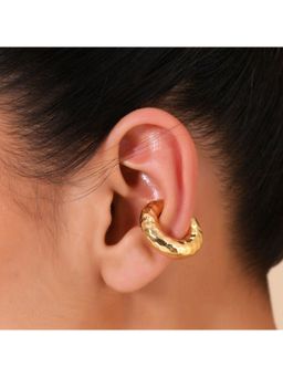 ARVINO - Distressed Wrinkled Ear Cuff ( Single Piece )