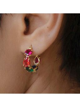 ARVINO - Multihued Crescendo Earrings