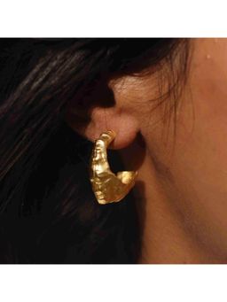 ARVINO - Tapered Foil Hammered Hoops