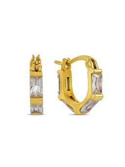 ARVINO - Ice Block 92.5 Sterling Silver Hoops