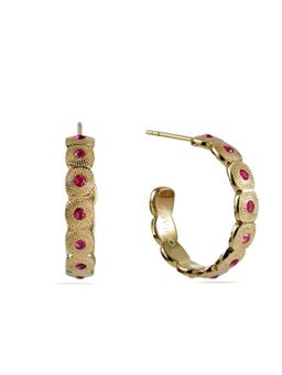 ARVINO - Ruby Row Earring