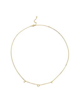 ARVINO - Joy Letter Necklace ( Customizable ) In 92.5 Sterling Silver