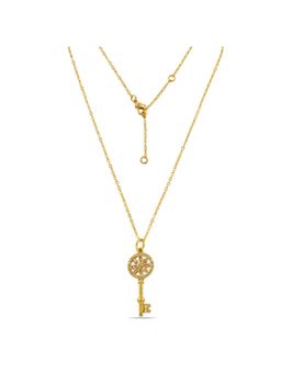 ARVINO - Key Pendant Necklace In 92.5 Sterling Silver