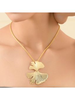 ARVINO - Ginkgo Duo Leaf Necklace