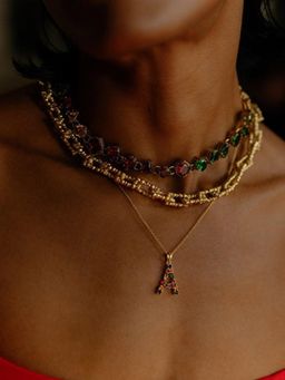 ARVINO - Chromatic Cascade Necklace