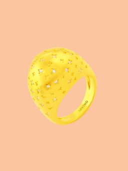 ARVINO - Twinkling Large Dome Ring (9)
