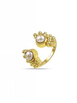 ARVINO - Rawa Pearl 92.5 Sterling Silver Open Ring