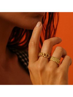 ARVINO - Golden Link Ring