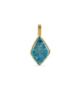 ARVINO - Turquoise Shield Charm