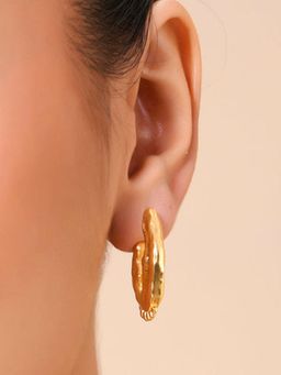 ARVINO - Textured Grain Accent Hoops