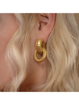 ARVINO - Twisted Rope Interloop Earrings